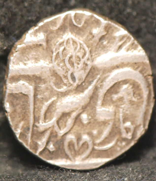 India - Kashmir, VS140 (1893) 1/2 Rupee, Y20, silver, EF, 5-3