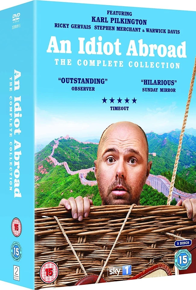 An Idiot Abroad - The Complete Collection (DVD) - Image 2 of 2