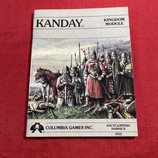 Kanday Kingdom Module 5012 Encyclopedia Harnica RPG Columbia Games With Map