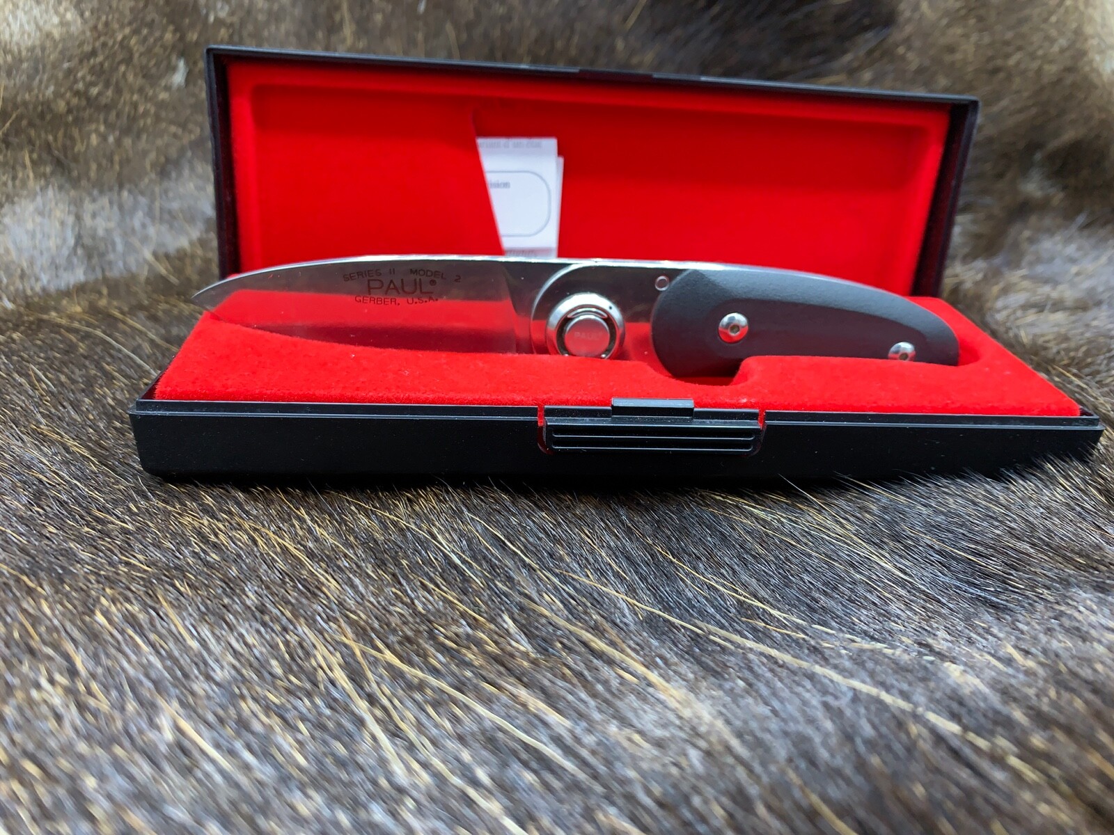 Gerber Paul Axial LockSeries II Model 2 Locking Knife Mint In Clamshell Case ++