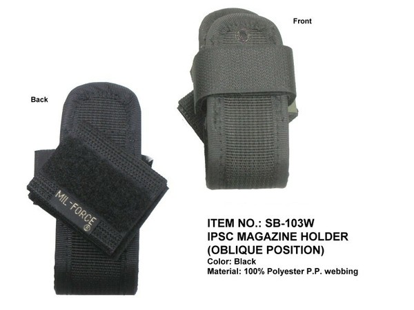 MIL-FORCE(Portacargado pistola) IPSC MAGAZINE HOLDER SB-103W envio 24/48h