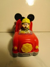 Disney Junior Mickey Mouse Fire Truck Vehicle and Figure-