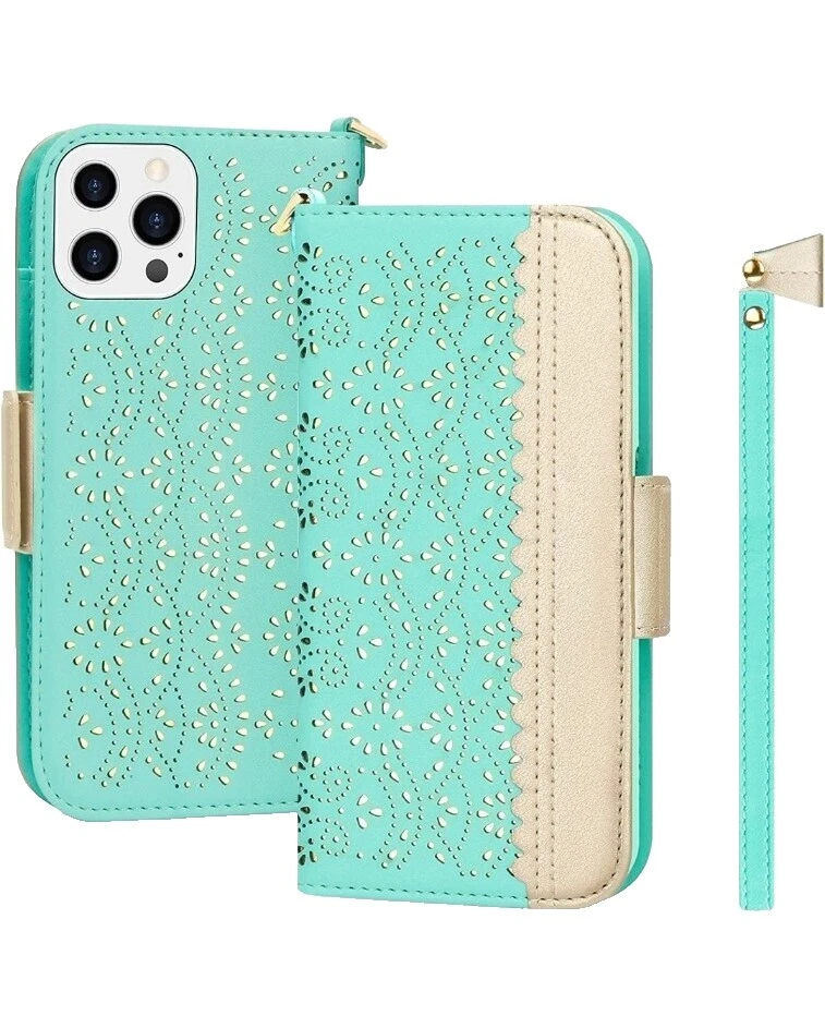 Teléfono celular Mirror Cartera Casos