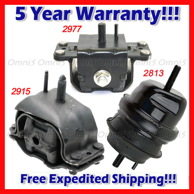 L946 Fits Motor & Trans Mount Set 3pcs for 1997-1998 Ford Windstar 3.8L w/ AUTO