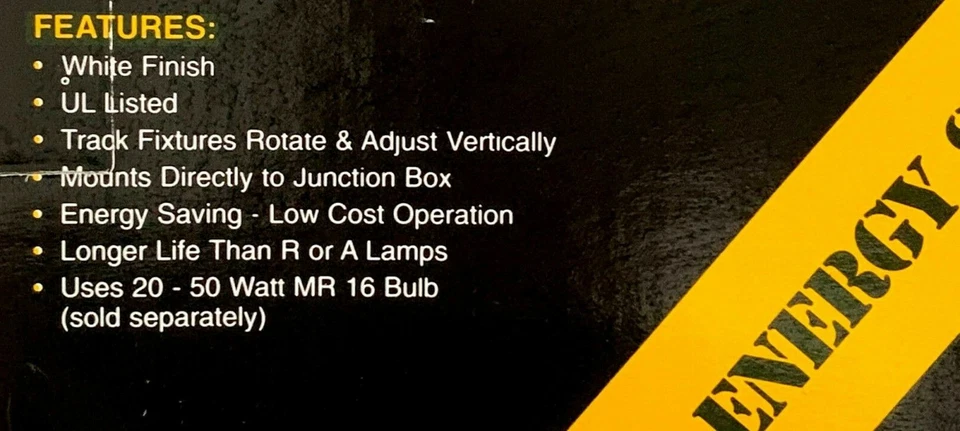 50W - 120V 3000K 26" in 3-Headed Low Voltage MR16 LED Track Light (1 Pack) - Image 2 of 4