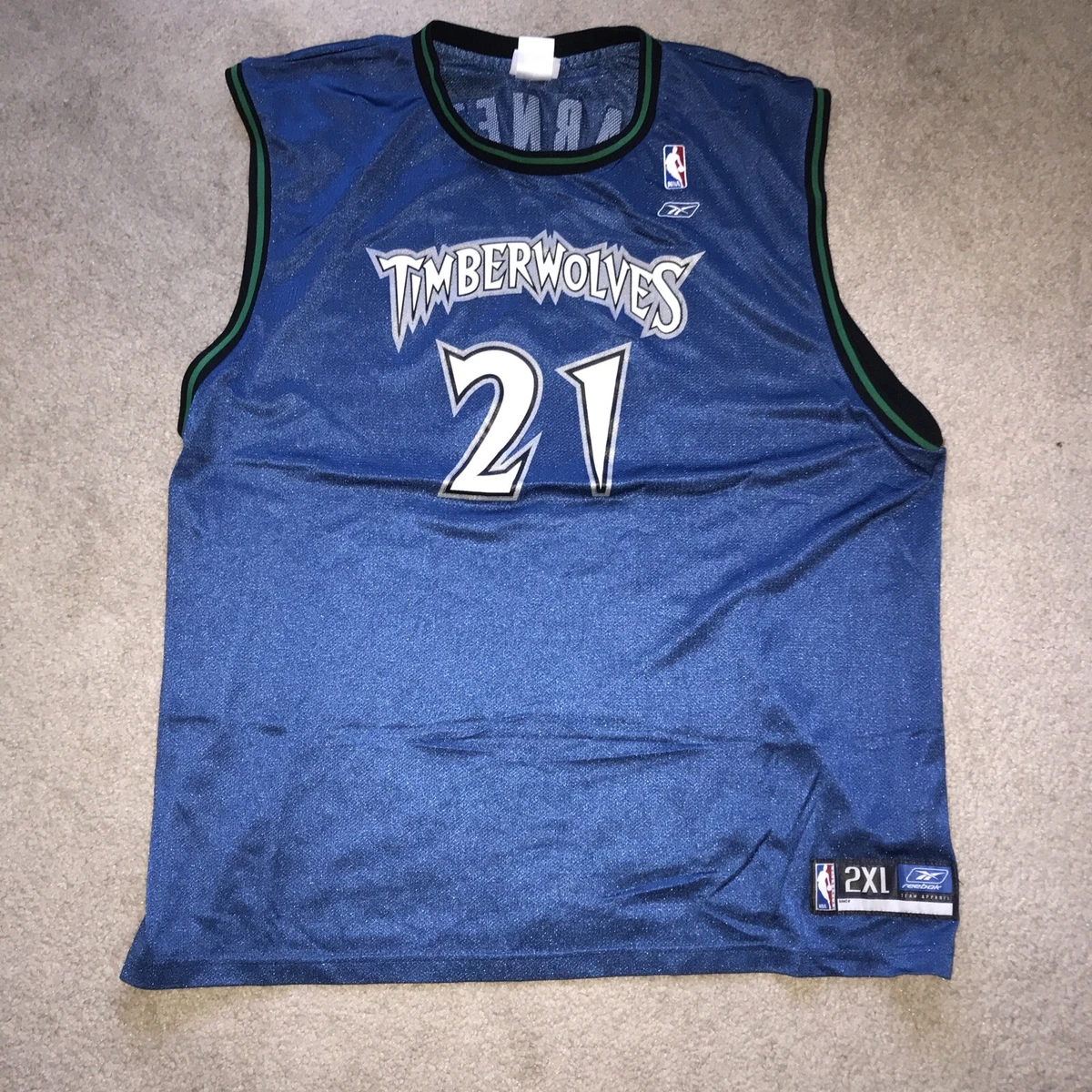 NBA Swingman Jersey Minnesota Timberwolves Kevin Garnett #21