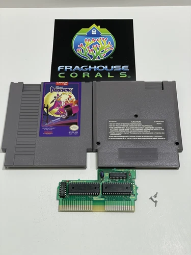 Disney's Darkwing Duck (Nintendo NES) POLISHED PINS CLEANED TESTED