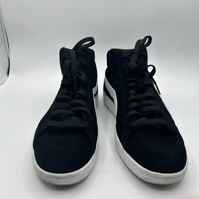 PUMA Smash v2 Mid Puma Black-Puma White Size