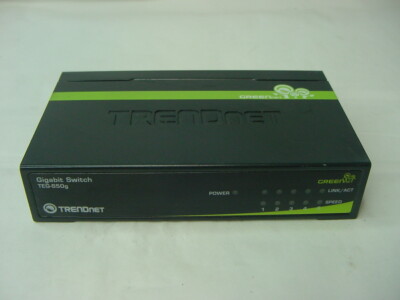 TRENDNET GIGABIT SWITCH TEG-S50g - NO POWER CORD INCLUDED