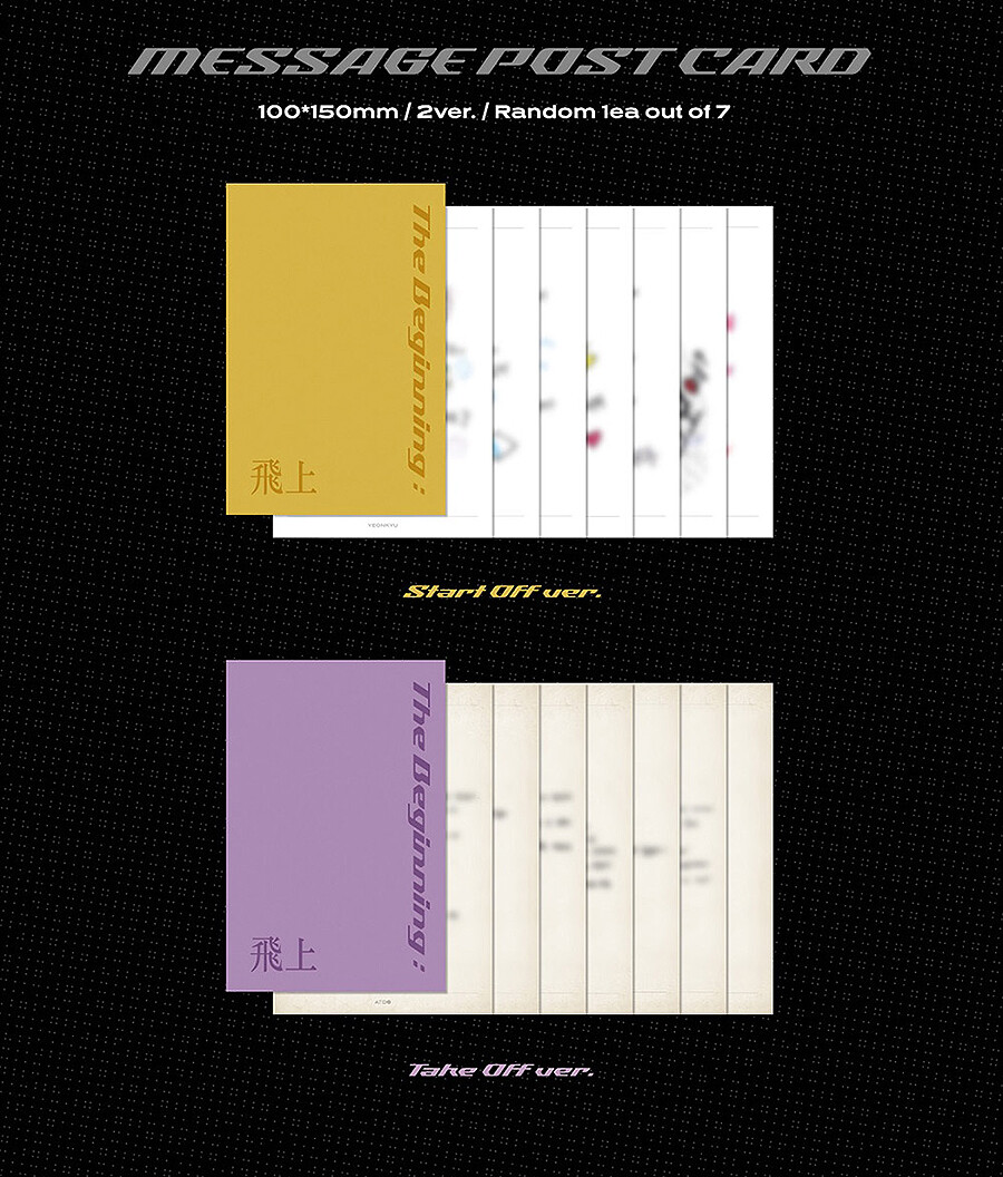 ATBO [THE BEGINNING:飛上] 3rd Mini Album/CD+Photo Book+2 Card+etc+