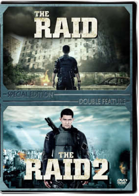 The Raid 1 & 2 - Double Feature - DVD - Region Free - Brand New