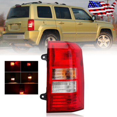 RH Right Passenger Side Tail Lamp W/ 2 Holes In Back Fits 2008 2017 Jeep Patriot - Foto 13