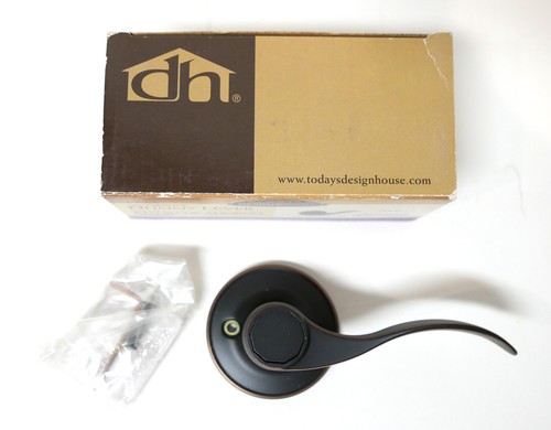 Design House 700617 Bronze Springdale Series Dummy Lever With Reversible Handles - Picture 3 of 4
