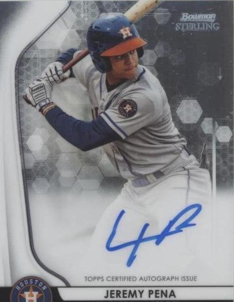 Las mejores ofertas en 2020 Bowman Sterling - Jeremy Pena #BSPA-JP