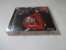 MAKEN X Sega Dreamcast DC 1999 ATLUS T-14401M w/Obi Hagaki NTSC-J From Japan