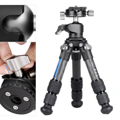 Leofoto LS-223C Table-Top/Mini Tripod Carbon Fiber for Camera w/CASE NEW