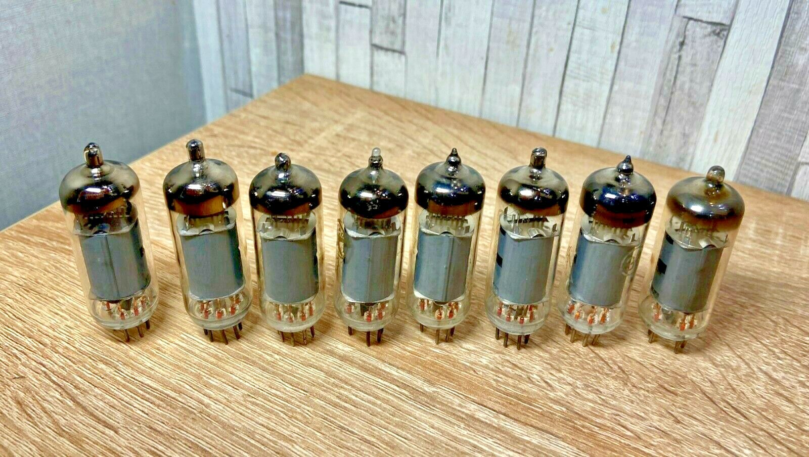 8 PCS 6K4P 6К4П (6BA6, EF93) LIGHTLY USED VACUUM TUBE USSR HF PENTODE ...