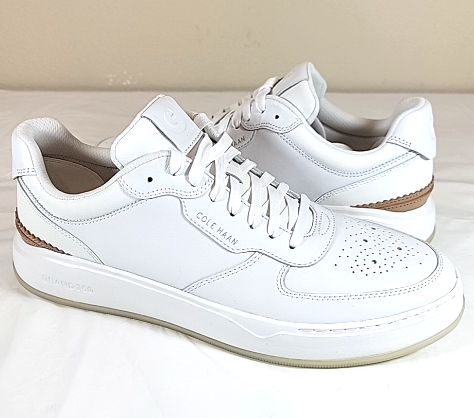 Cole Haan Men's Grandpro Crossover Sneaker C34902 Optic White 12M