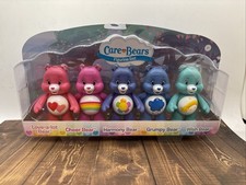 2015 Care Bears Figurine Set - New in Sealed Box / Poseable Arms