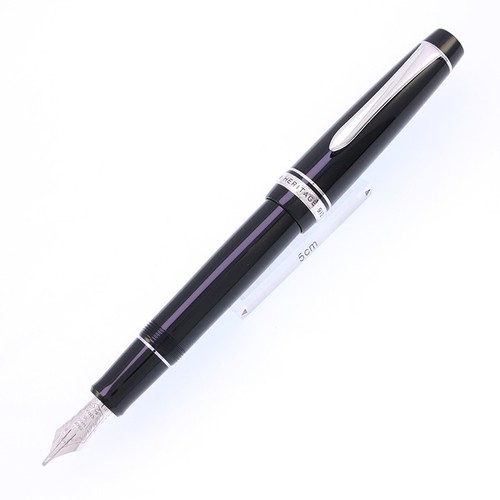Pilot Fountain Pen Custom HERITAGE 912 Black Double Broad Nib FKVH-2MR-B-BB Used