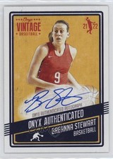 2021-22 Onyx Vintage Auto Breanna Stewart #VABS Auto 11qz