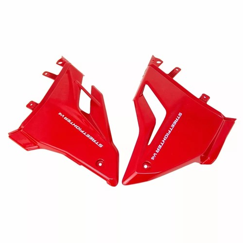 For Ducati 2020-2022 Streetfighter V4 V4S Red Lower Bottom Oil Belly Pan Fairing - Picture 3 of 7