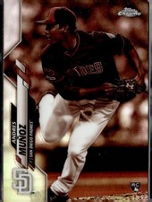 2020 Topps Chrome #149 Andres Muñoz Sepia Refractor