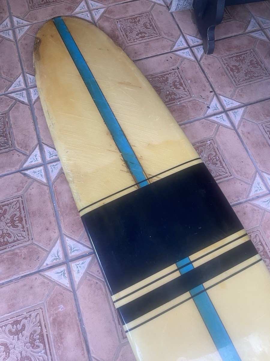 Vintage Single Fin 1960's DEL CANNON 9' 8