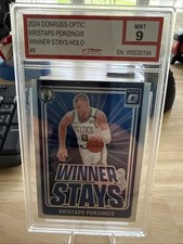 2024-25 Panini Donruss Optic - Winner Stays Kristaps Porzingis #9