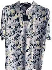 Bad Birdie 2XL Men  s Core In Bloom Golf Polo Mens NWT short Sleeves Performance