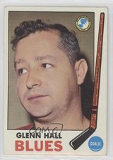 1969-70 Topps Glenn Hall #12 HOF sq1