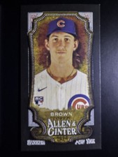 2024 Allen & Ginter Mini Black Border Ben Brown RC Chicago Cubs #212