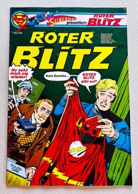 »Roter Blitz The Flash« Sonderheft Nr. 34 [Ehapa Verlag 1978]  Mit Sammel-Ecke 