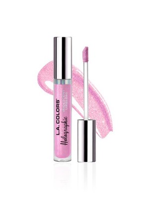 L.A. COLORS Holographic Iridescent Lipgloss, 0.14 Ounce (Pack of 1), Sugared 