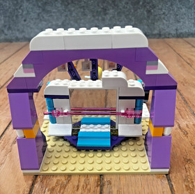 Three Lego Friends: Rehearsal Stage 41004, Andrea's Stage 3932, Red Carpet 30205