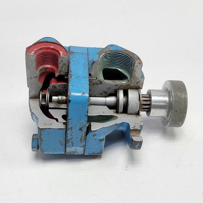 RARE CUT AWAY - Vickers Hydraulic Fluid Vane Pump Classroom Training Teaching