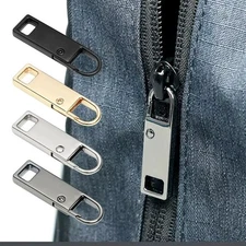 4/8PCS Detachable Zipper Pulls Replacement Multi Color for Jeans Backpack Sewing