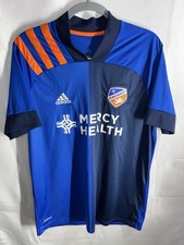 Adidas Men’s MLS FC Cincinnati 2020–2021 Home Soccer Jersey - Size L