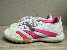Adidas Predator PRO TURF SOCCER SHOES Cloud White/Lucid Lemon JH6468 Men Sz 6.5