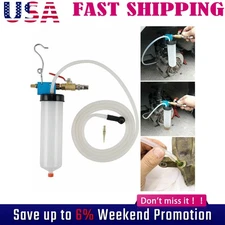 Car Vehicle Vacuum Brake Bleeder Tank Fluid Oil Change Pump Equipment Tool Kits