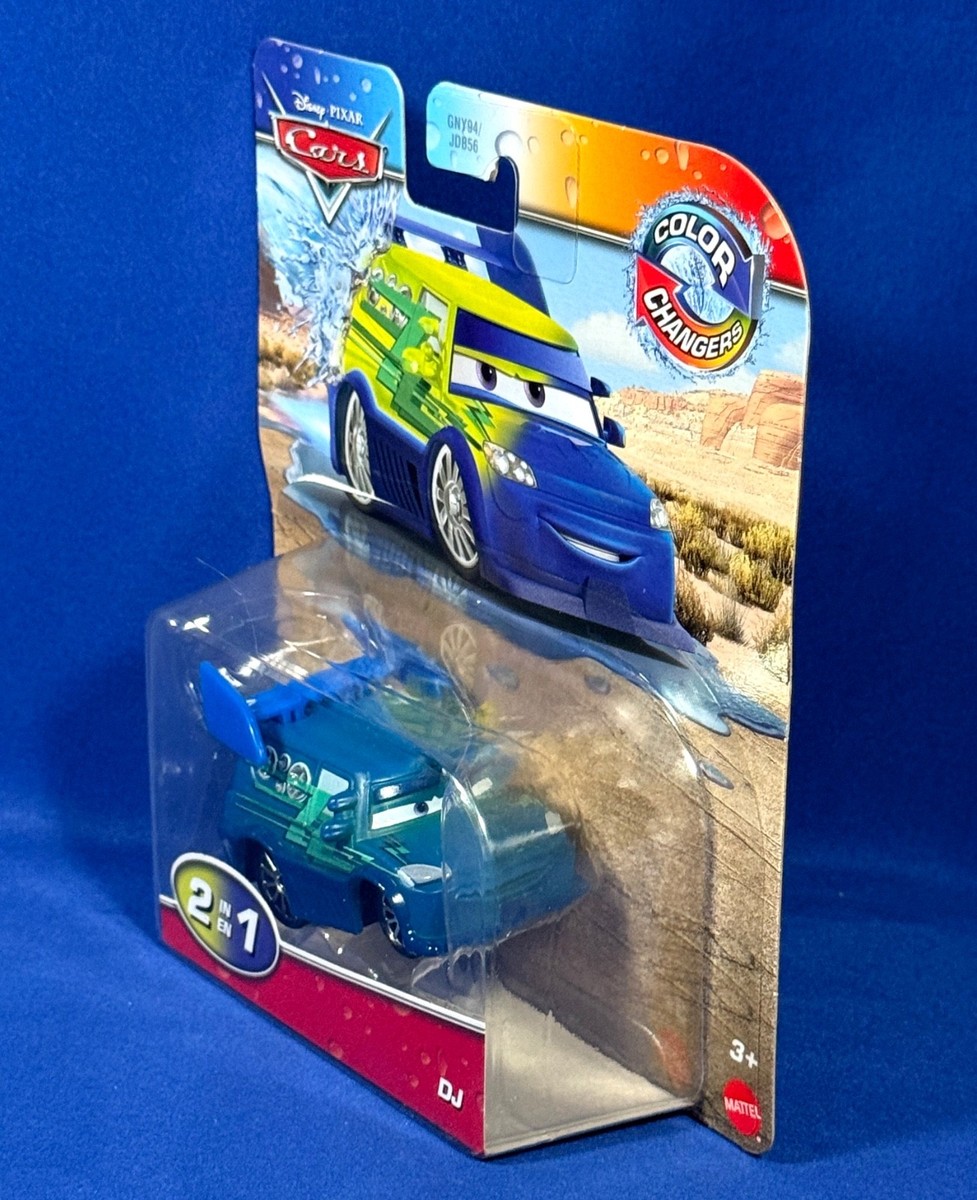 New - SNOT ROD & DJ - Disney Pixar Cars COLOR CHANGERS Die Cast 