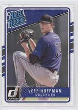 2017 Panini Donruss Rated Rookies Jeff Hoffman #40 c4q