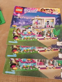 LEGO FRIENDS: Livi's Pop Star House (41135) 95% COMPLETE + Manuals, 