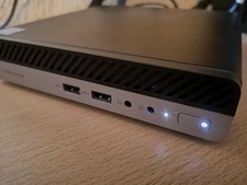 HP ProDesk 400 G3 Mini, i3 3,4 GHz, 256 GB SSD, 8 GB DDR4, Win 10 Pro