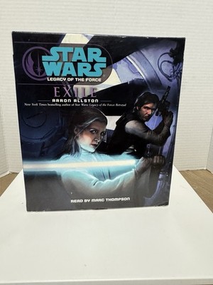 Star Wars: Legacy Of The Force EXILE Audio Book 5-disc Set. 2007 Excellent