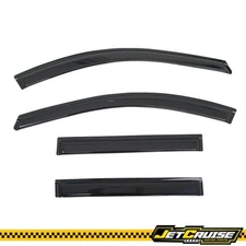 Fits 18-23 Chevy Traverse Acrylic Window Visors Rain Sun Guards Deflectors