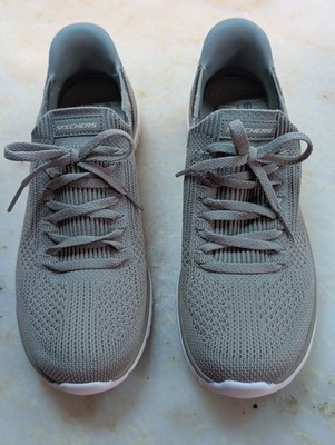 Skechers  Virtue  Women s Stretch Knit Hands Free Swift Fit Shoe (Taupe) *pic 2