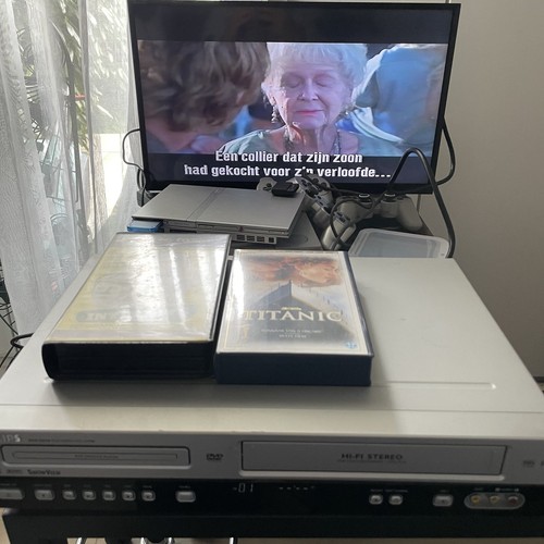 Combine DVD/VHS Philips DVD755VR/02 (6 Tetes) Sans Télécommande Fonctionnel - Imagen 6 de 7
