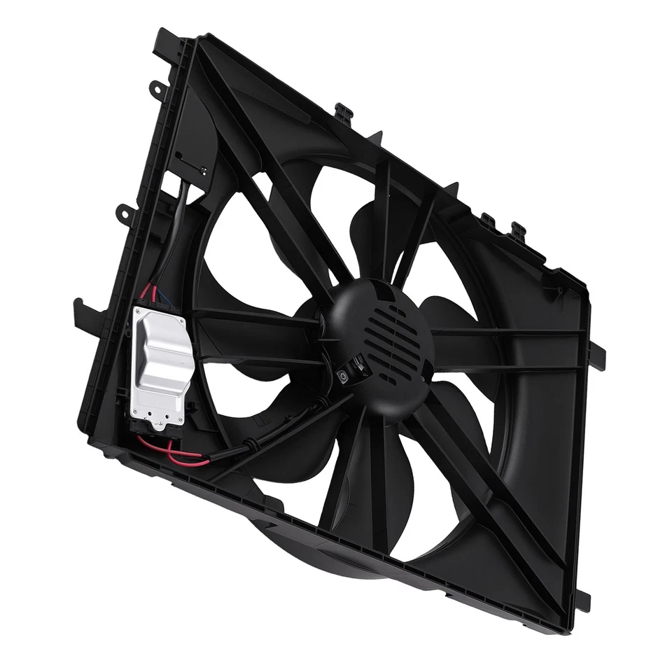 Cooling Fan Assembly for Mercedes-Benz CLA250 GLA250 SLK250 12-20 A2465000093 - Изображение 3 из 4