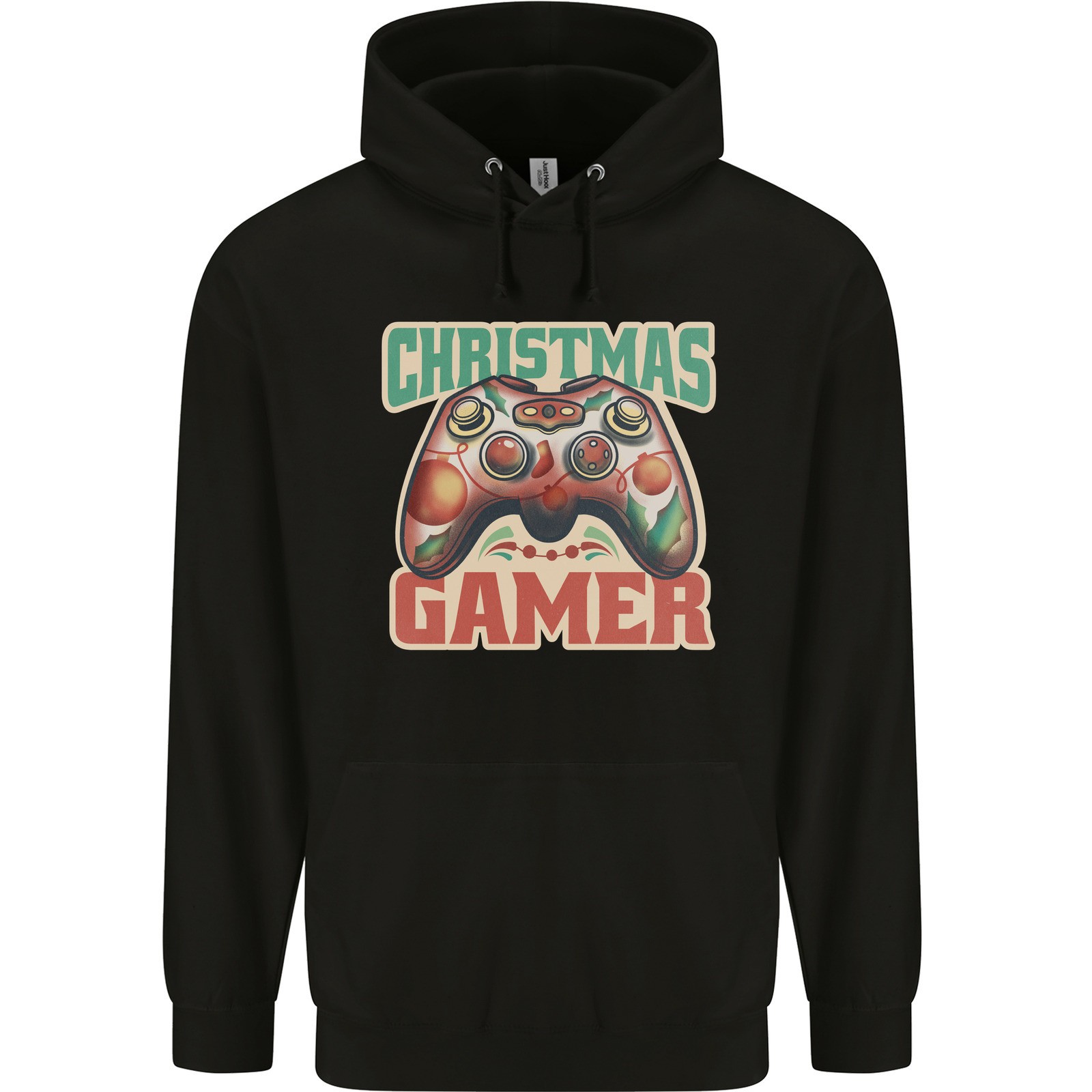 Weihnachten Spieler Lustig Spielen Joypad Kinder Kapuzenpulli